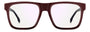 CARRERA VICTORY C 17 0Q1 RECTANGULAR / RED