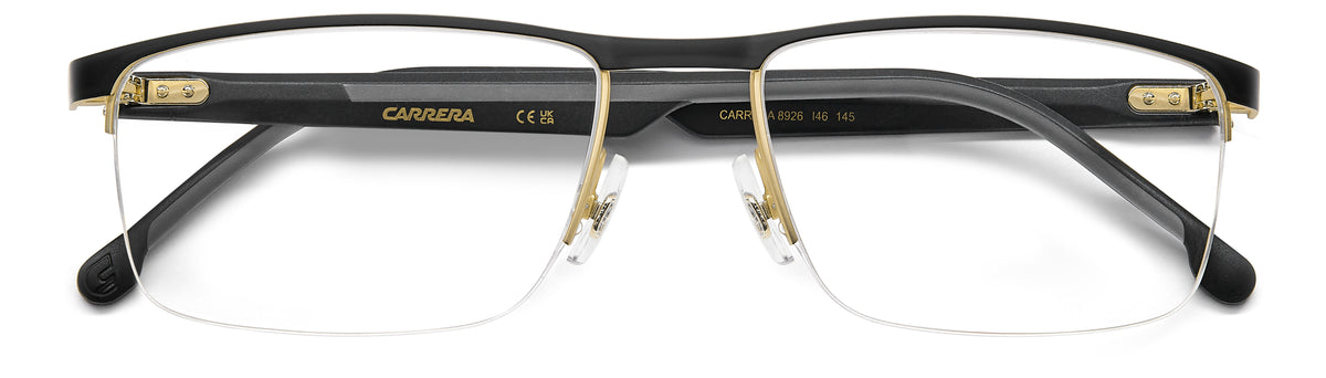 CARRERA 8926 I46 RECTANGULAR / BLACK