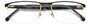 CARRERA 8926 I46 RECTANGULAR / BLACK