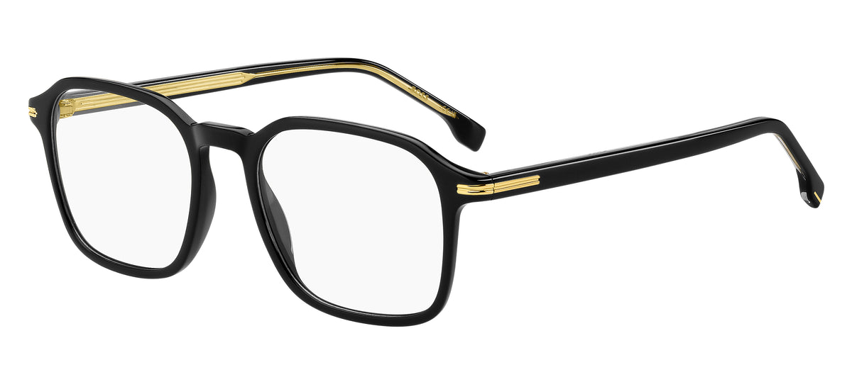 HUGO BOSS 1629 807 RECTANGULAR / BLACK