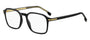 HUGO BOSS 1629 807 RECTANGULAR / BLACK