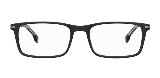HUGO BOSS 1630 807 RECTANGULAR / BLACK