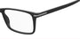 HUGO BOSS 1630 807 RECTANGULAR / BLACK
