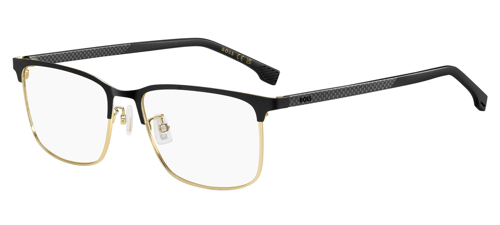 HUGO BOSS 1802/F I46 RECTANGULAR / GOLD