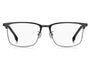 HUGO BOSS 1802/F RZZ RECTANGULAR / SILVER