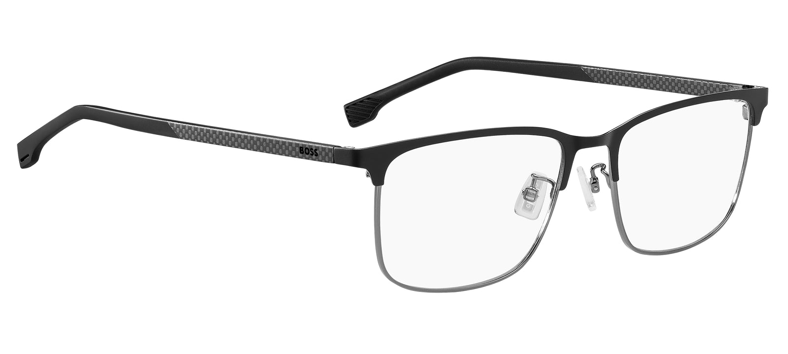 HUGO BOSS 1802/F RZZ RECTANGULAR / SILVER