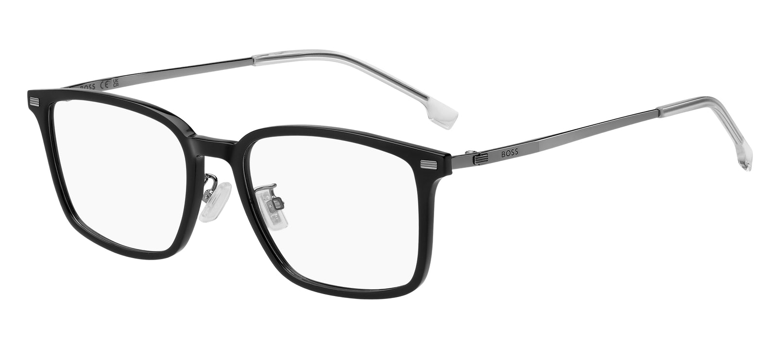 HUGO BOSS 1796/F 284 RECTANGULAR / BLACK