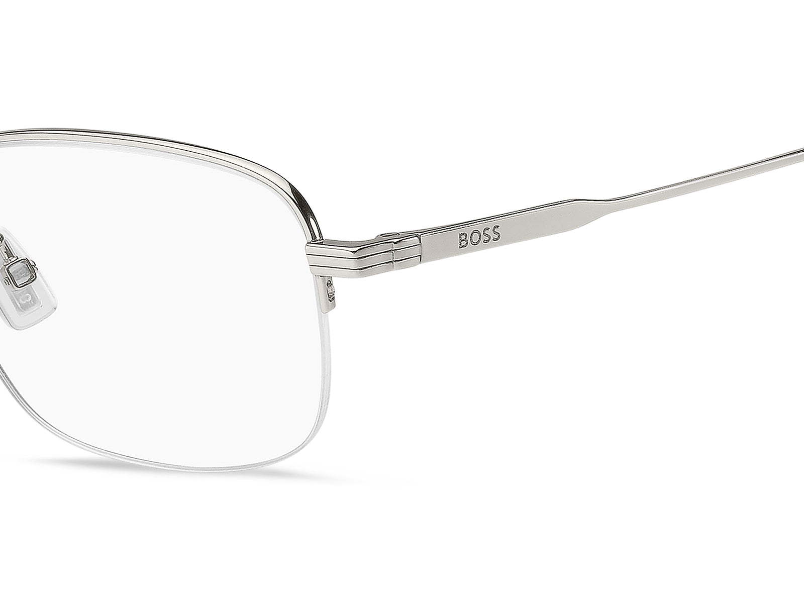 HUGO BOSS 1799/F 010 RECTANGULAR / SILVER