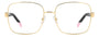 MISSONI MIS 0218 RHL RECTANGULAR / GOLD