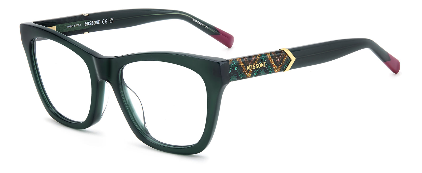 MISSONI MIS 0217/G 1ED RECTANGULAR / GREEN