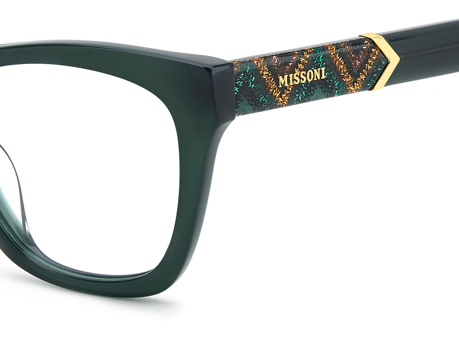 MISSONI MIS 0217/G 1ED RECTANGULAR / GREEN