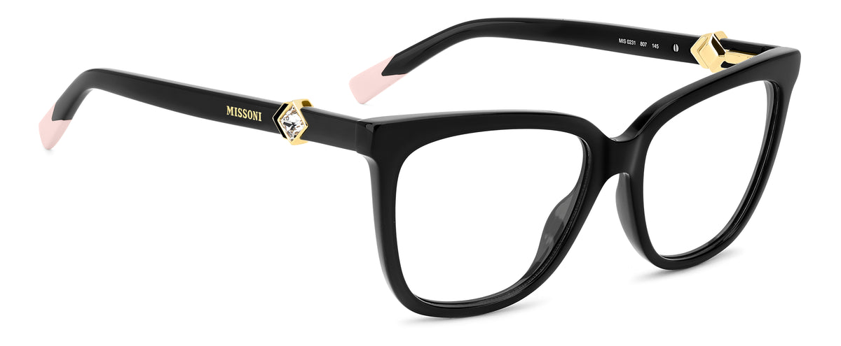 MISSONI MIS 0231 807 RECTANGULAR / BLACK