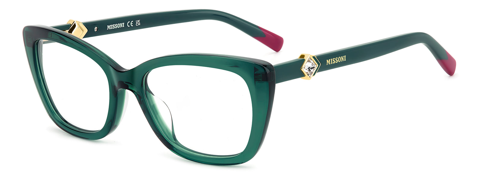 MISSONI MIS 0230/G 1ED RECTANGULAR / GREEN