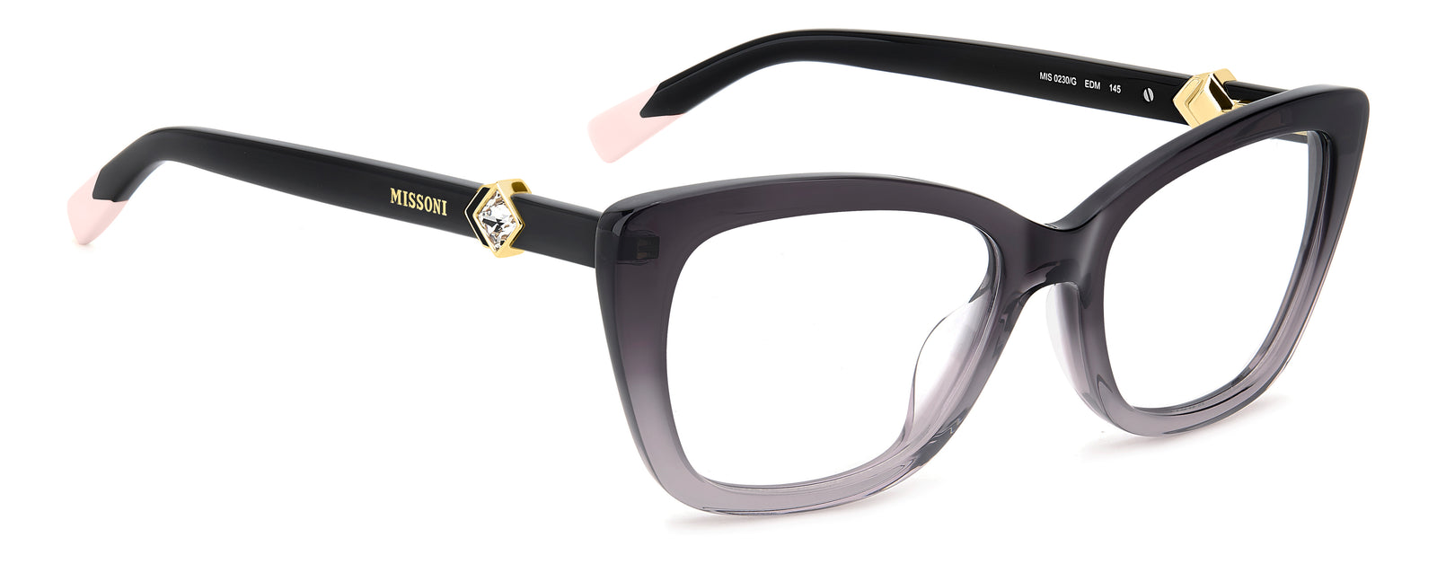 MISSONI MIS 0230/G EDM RECTANGULAR / BLACK