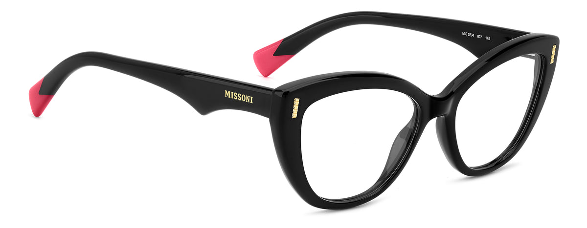 MISSONI MIS 0234 807 CAT EYE / BLACK