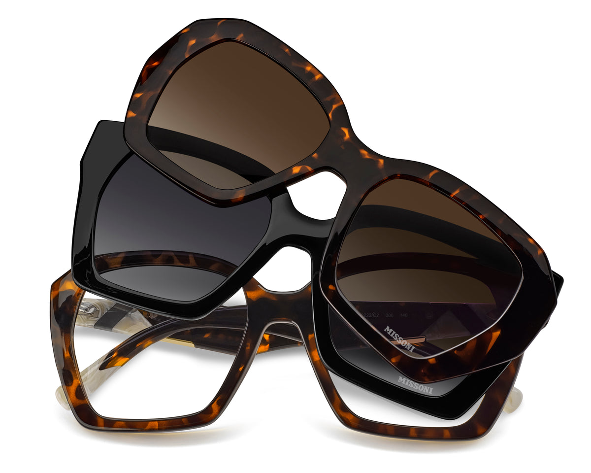 MISSONI MIS 0222/C2 086 RECTANGULAR / HAVANA
