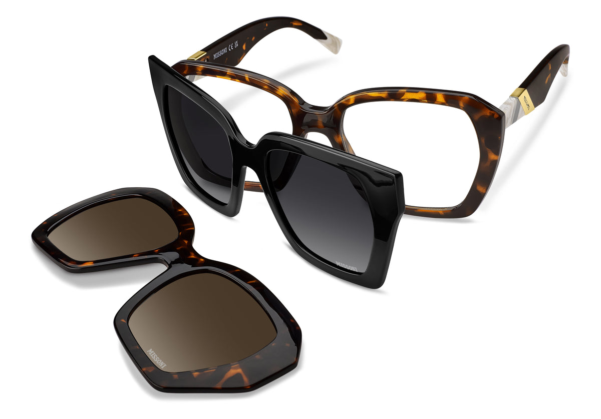 MISSONI MIS 0222/C2 086 RECTANGULAR / HAVANA