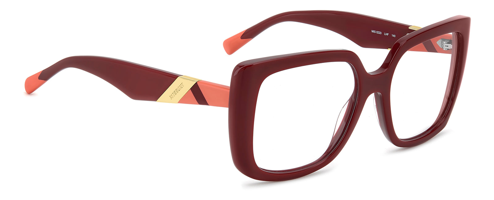 MISSONI MIS 0223 LHF SQUARE / BURGUNDY