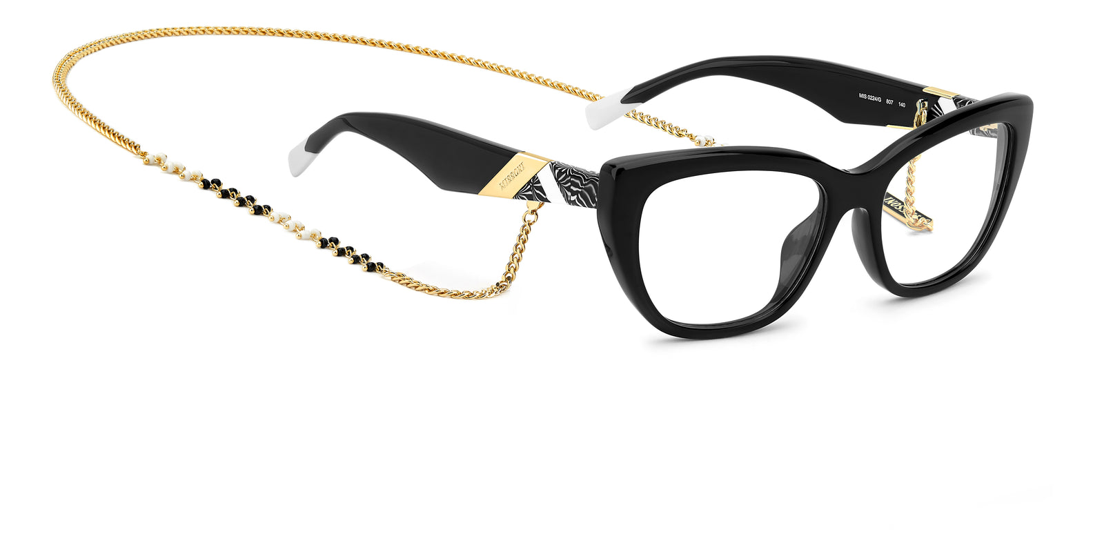 MISSONI MIS 0224/G 807 RECTANGULAR / BLACK