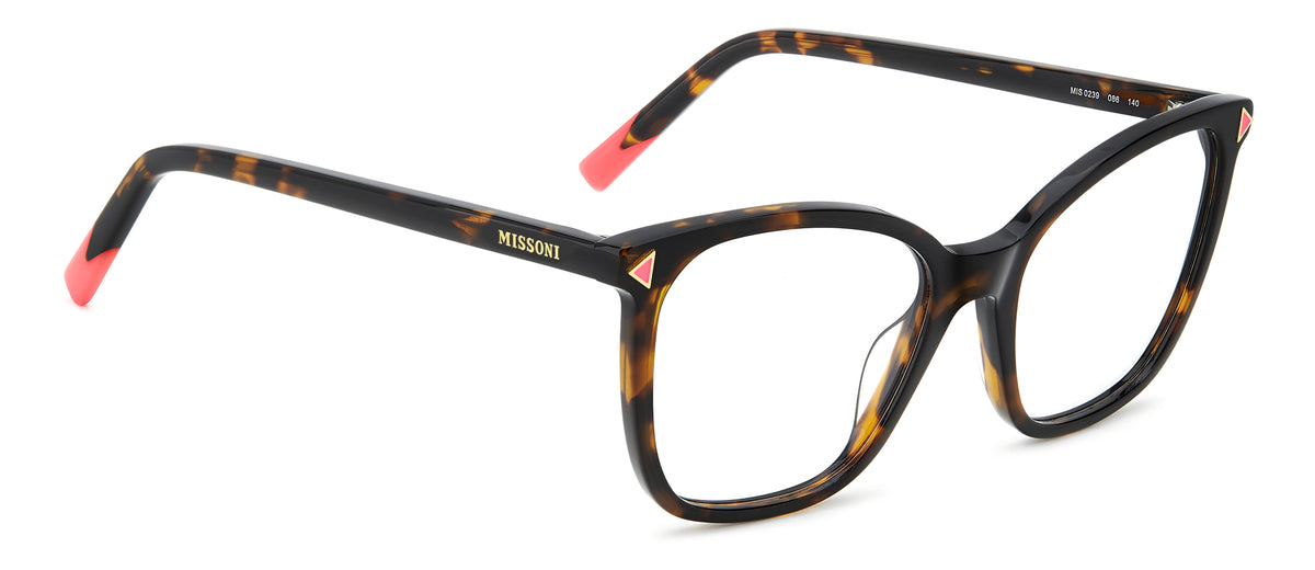 MISSONI MIS 0239 086 RECTANGULAR / HAVANA