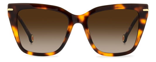 CAROLINA HERRERA HER 0351/G/S 086 CAT EYE / HAVANA