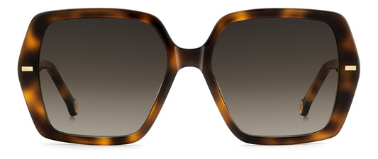CAROLINA HERRERA HER 0332/G/S 086 SQUARE / HAVANA