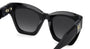 CAROLINA HERRERA HER 0327/S 807 CAT EYE / BLACK