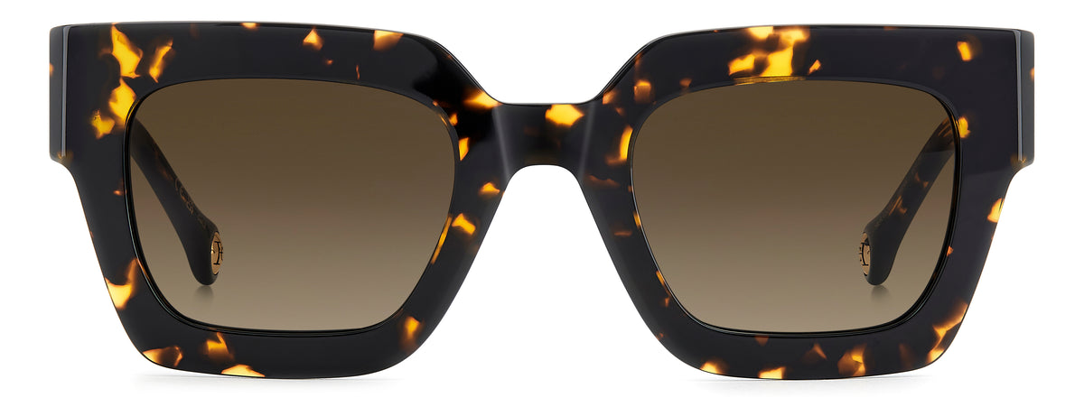 CAROLINA HERRERA HER 0328/S 086 SQUARE / HAVANA