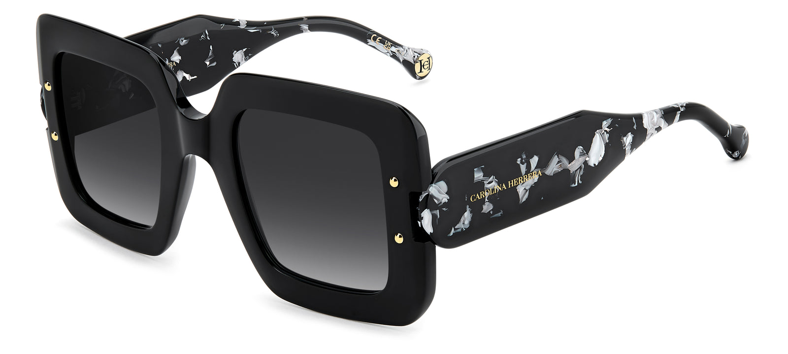 CAROLINA HERRERA HER 0322/S 807 SQUARE / BLACK