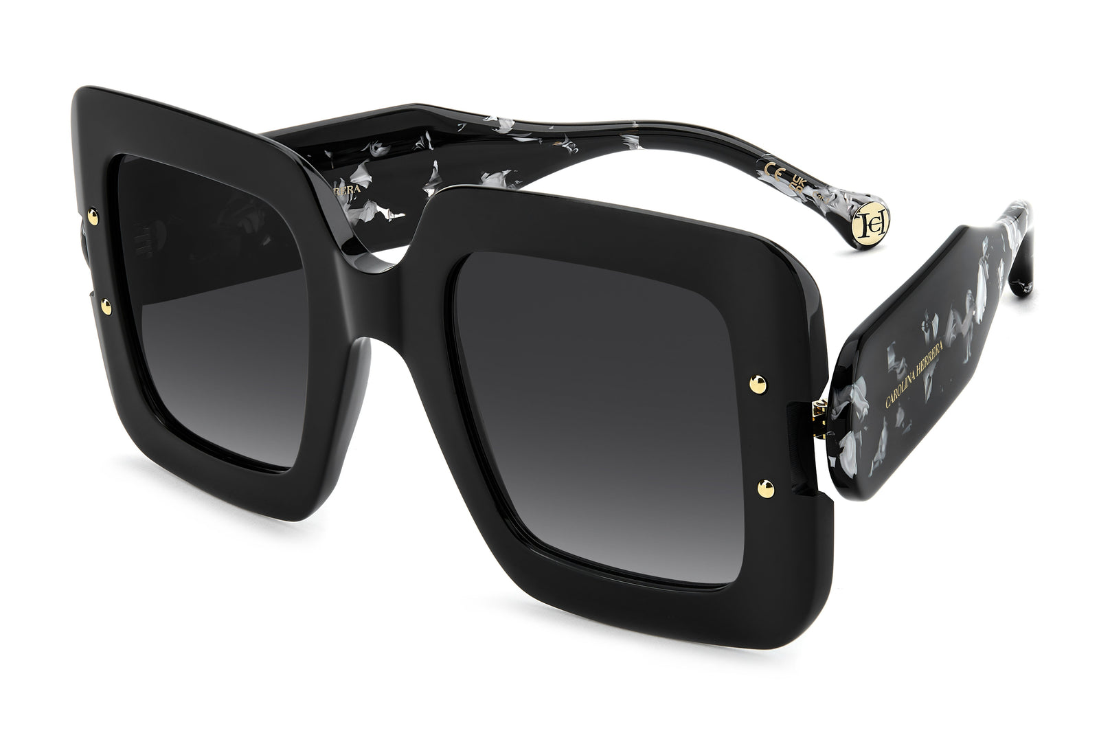 CAROLINA HERRERA HER 0322/S 807 SQUARE / BLACK