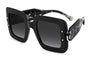 CAROLINA HERRERA HER 0322/S 807 SQUARE / BLACK