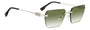 DSQUARED D2 0102/S 010 RECTANGULAR / SILVER