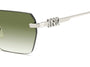 DSQUARED D2 0102/S 010 RECTANGULAR / SILVER