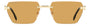 DSQUARED D2 0102/S J5G RECTANGULAR / GOLD