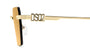 DSQUARED D2 0102/S J5G RECTANGULAR / GOLD