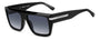 DSQUARED D2 0177/S 807 RECTANGULAR / BLACK