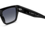 DSQUARED D2 0177/S 807 RECTANGULAR / BLACK