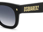 DSQUARED D2 0180/S 807 ROUND / BLACK
