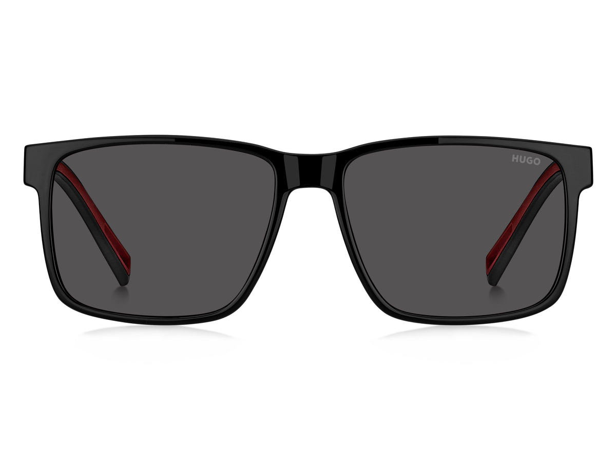 HUGO HG 1369/S 807 RECTANGULAR / BLACK