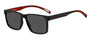 HUGO HG 1369/S 807 RECTANGULAR / BLACK