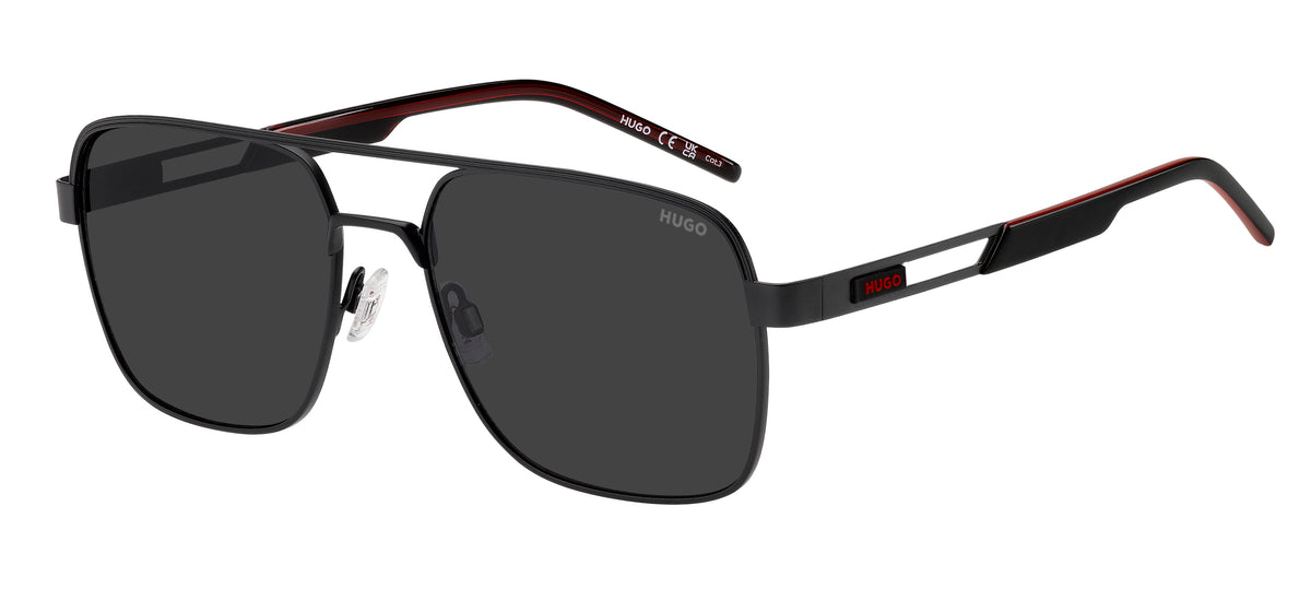 HUGO HG 1384/S 003 SQUARE / BLACK