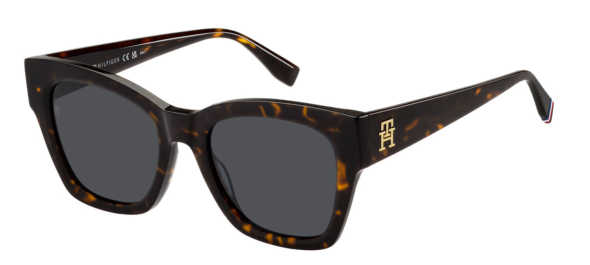 TOMMY HILFIGER TH 2156/S 086 RECTANGULAR / HAVANA