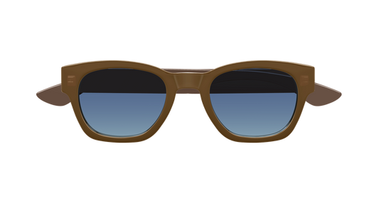 ALEXANDER MCQUEEN AM0530S 3 ROUND / BROWN