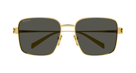 GUCCI GG1937S 1 RECTANGULAR / GOLD