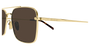 GUCCI GG1957SA 2 RECTANGULAR / GOLD