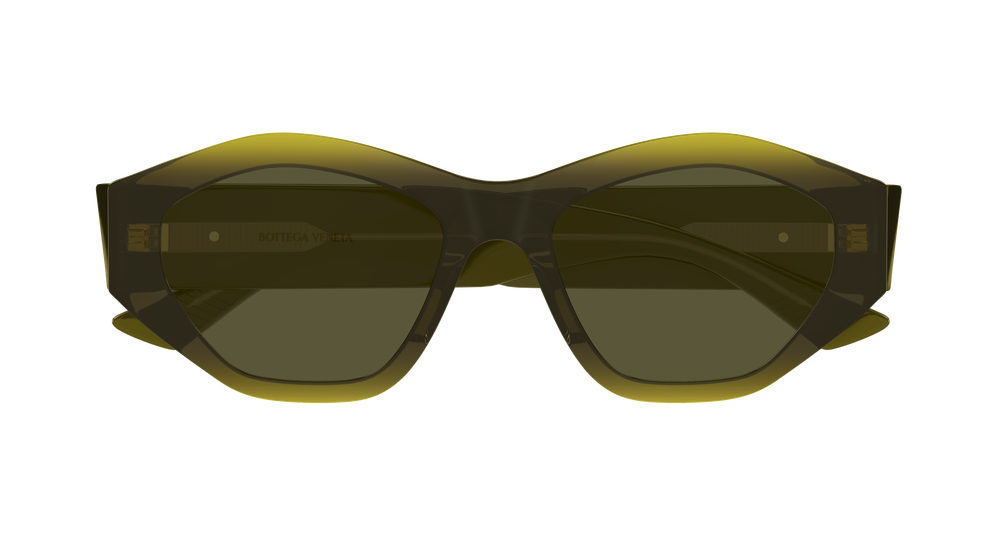 BOTTEGA VENETA BV1408S 3 GEOMETRICAL / GREEN
