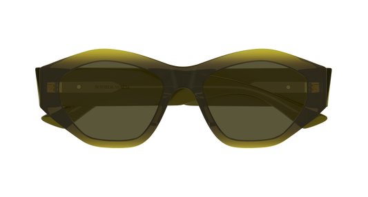 BOTTEGA VENETA BV1408S 3 GEOMETRICAL / GREEN