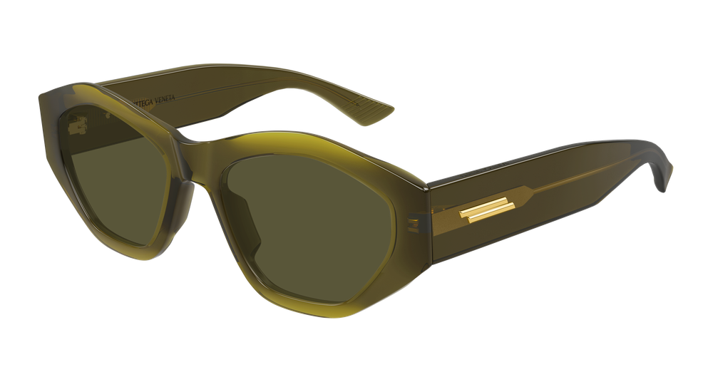 BOTTEGA VENETA BV1408S 3 GEOMETRICAL / GREEN