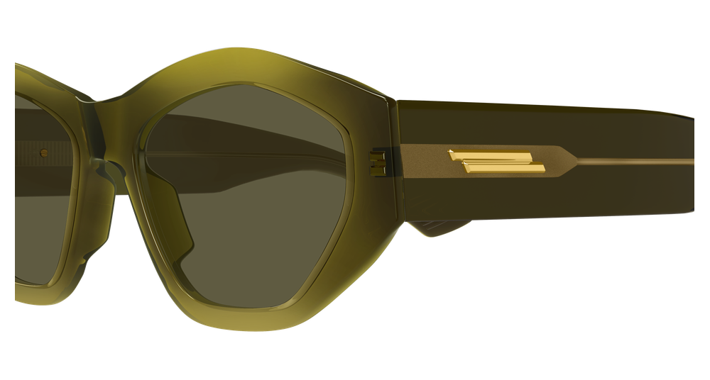 BOTTEGA VENETA BV1408S 3 GEOMETRICAL / GREEN