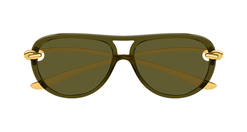 BOTTEGA VENETA BV1418S 3 PILOT / GREEN